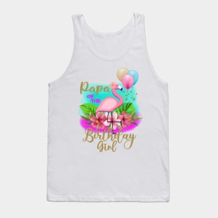 papa of the birthday girl Tank Top